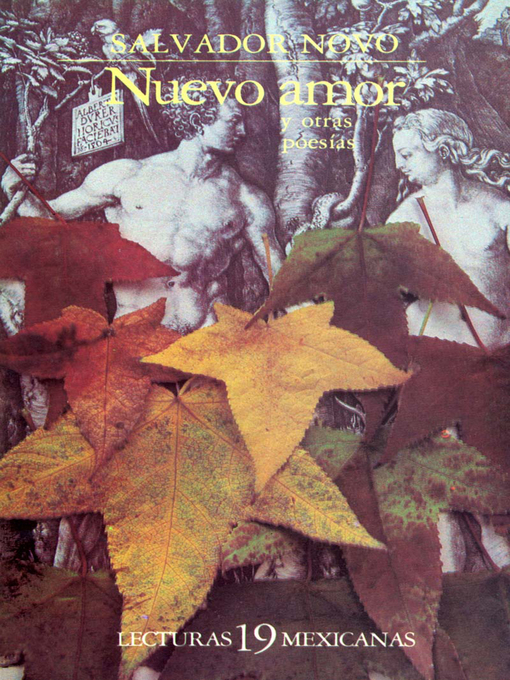 Cover image for Nuevo amor y otras poesías